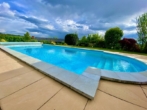 Exklusives neuwertiges Einfamilienhaus in einmaliger Grazer Lage mit Pool, großzügigem Garten & Balkon, Carports - Pool